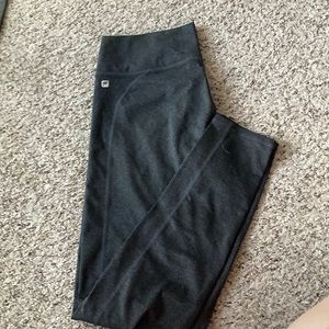 Fabletics leggings dark heather gray. New. Size L. NWOT.